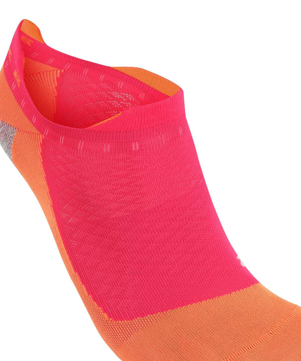 Sports Socks Donna Falke RU5 Race Invisible Running Invisibles Rosse | AIOZ02758