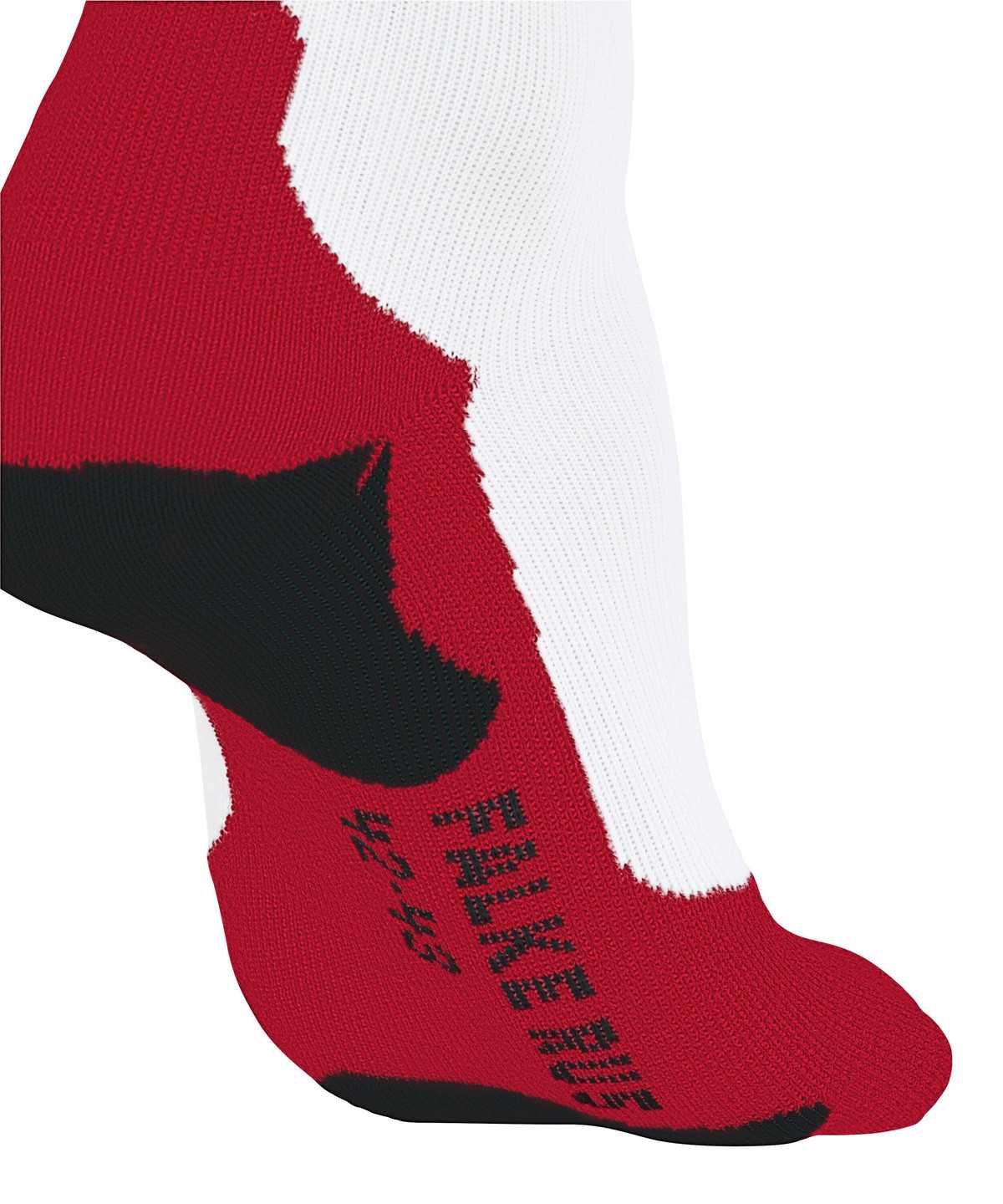 Sports Socks Donna Falke RU5 Race Running Socks Bianche | VKHI96857