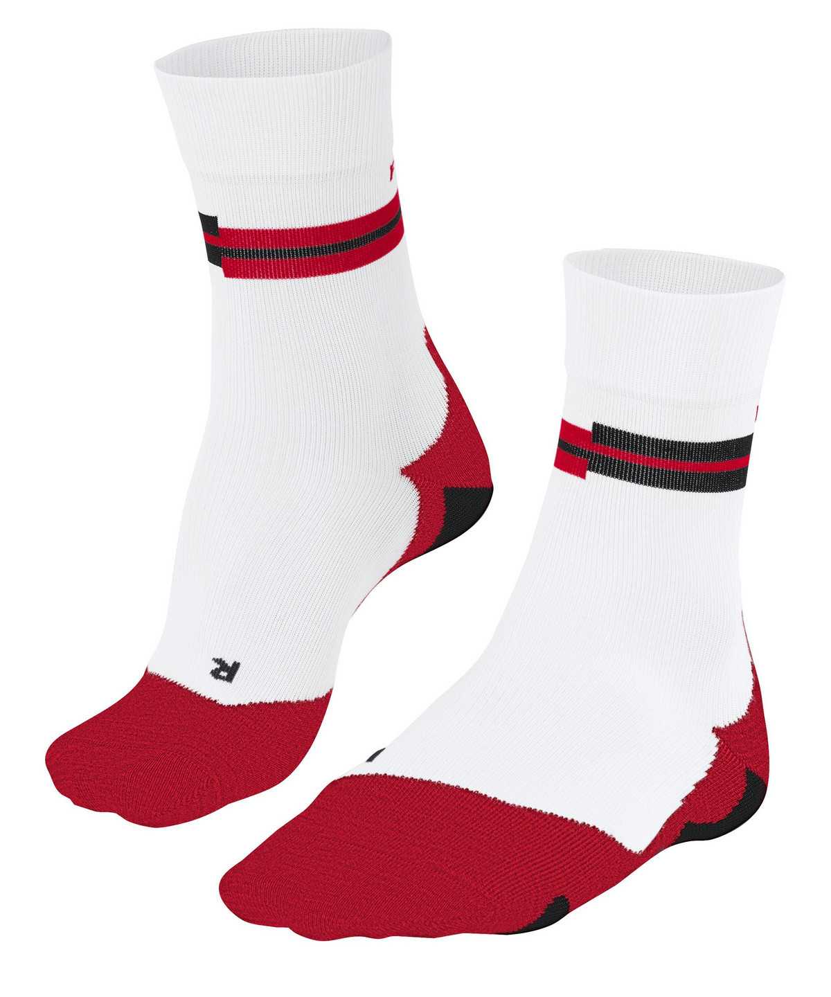 Sports Socks Donna Falke RU5 Race Running Socks Bianche | VKHI96857