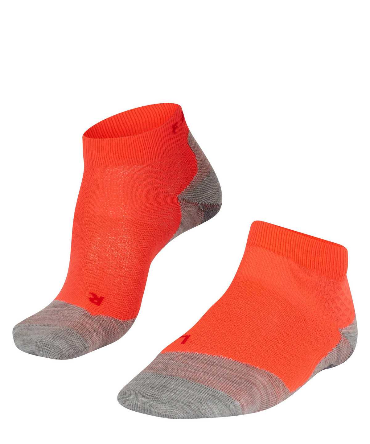 Sports Socks Donna Falke RU5 Race Short Running Short sock Rosse | AEKG87534