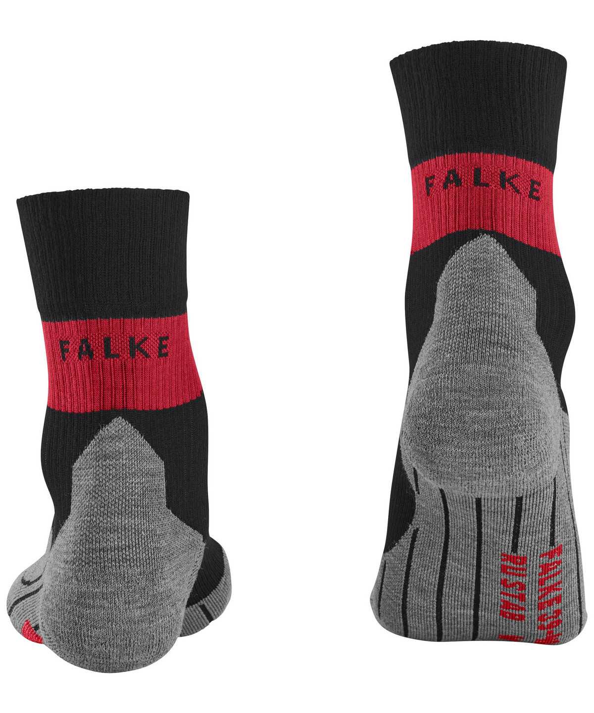 Sports Socks Donna Falke RU Compression Stabilizing Running Socks Nere | HUQS71359