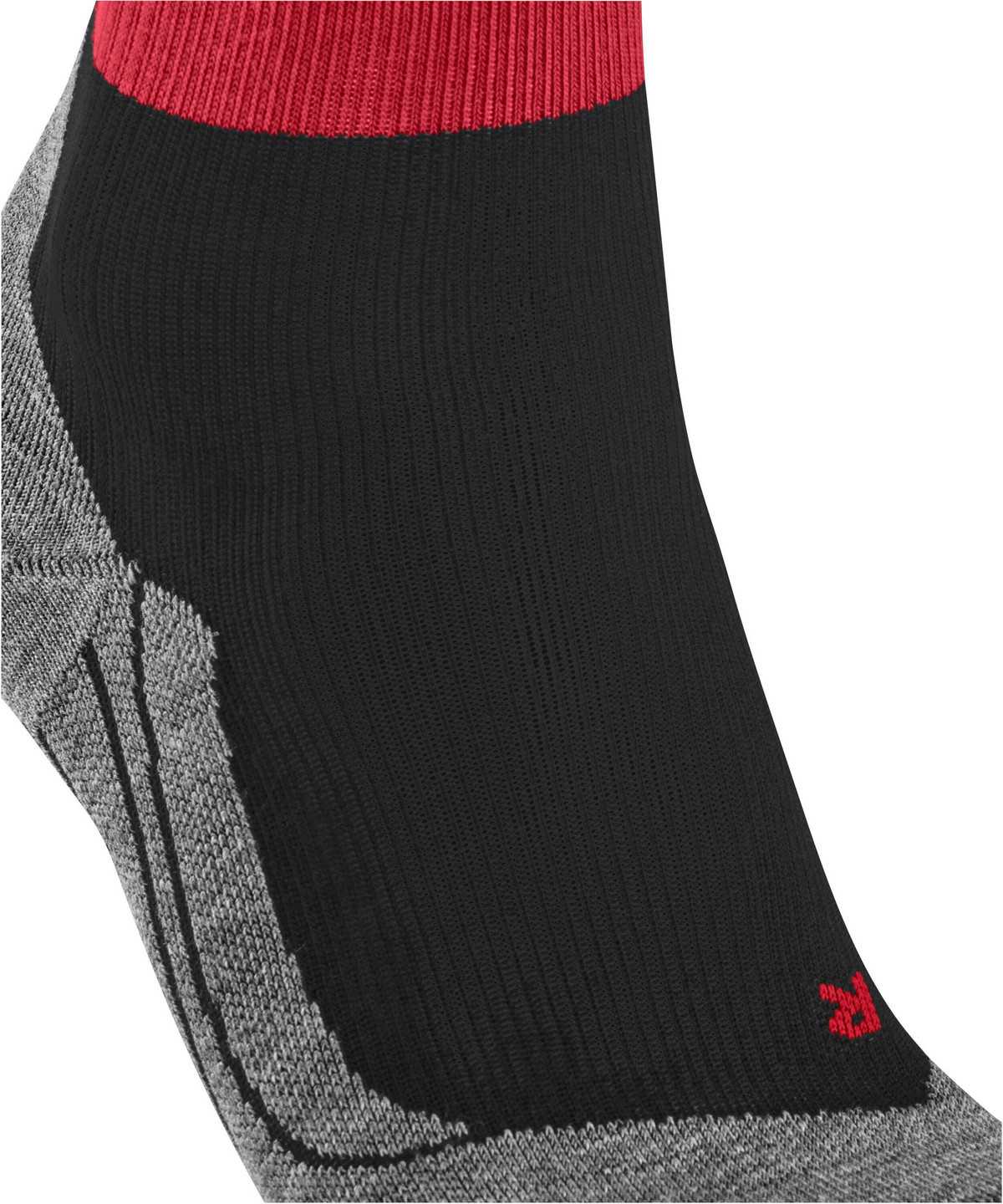 Sports Socks Donna Falke RU Compression Stabilizing Running Socks Nere | HUQS71359