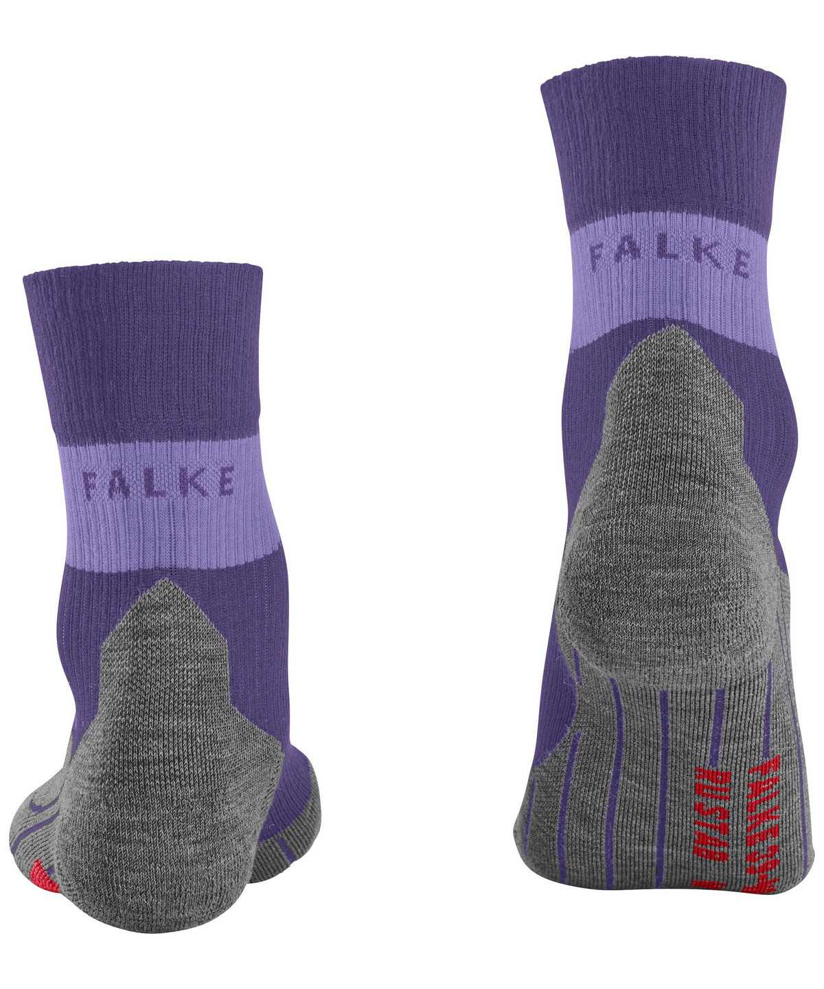 Sports Socks Donna Falke RU Compression Stabilizing Running Socks Viola | KRAQ79508