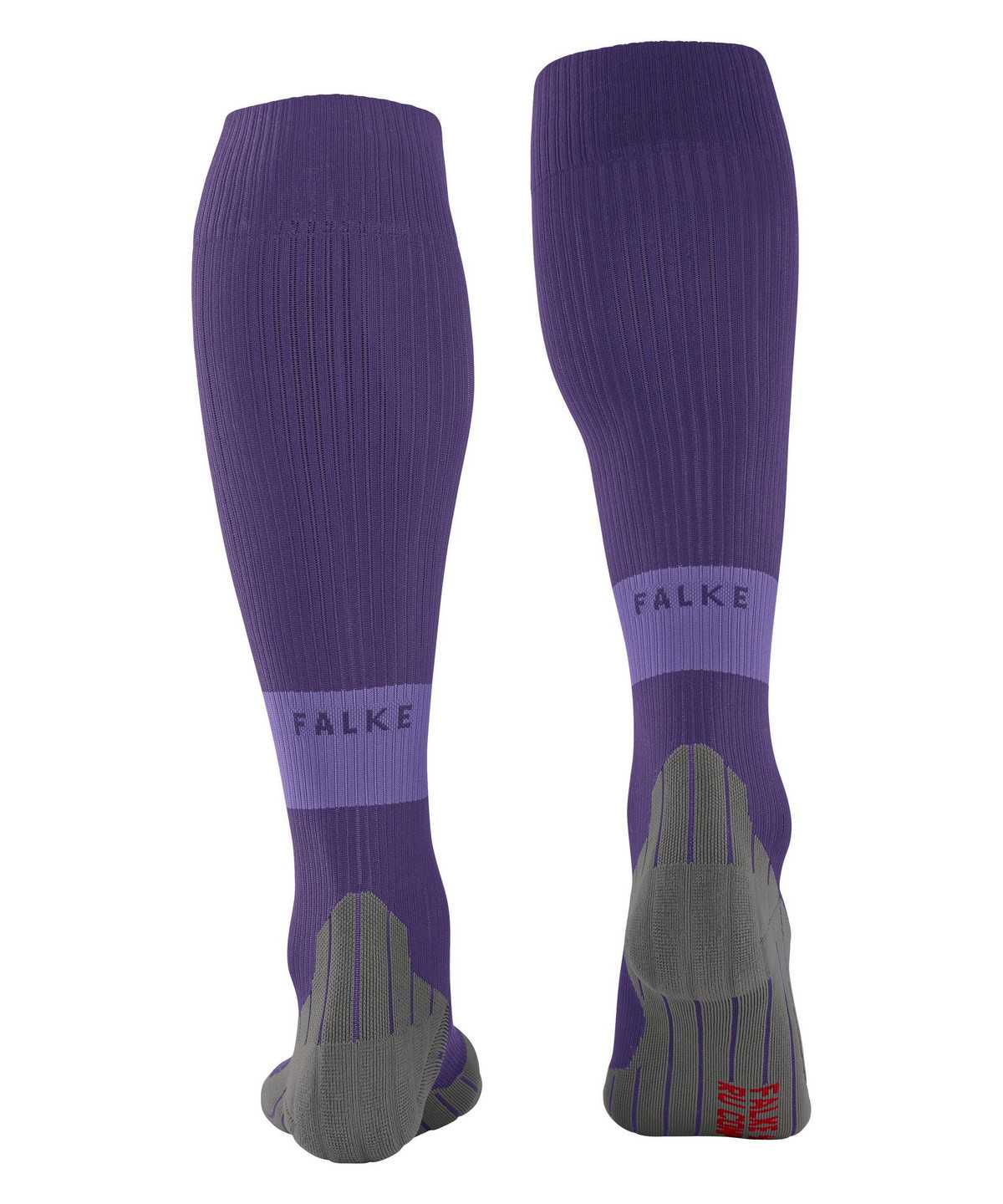 Sports Socks Donna Falke RU Compression Energy Running Knee-high Socks Viola | SJEG47985