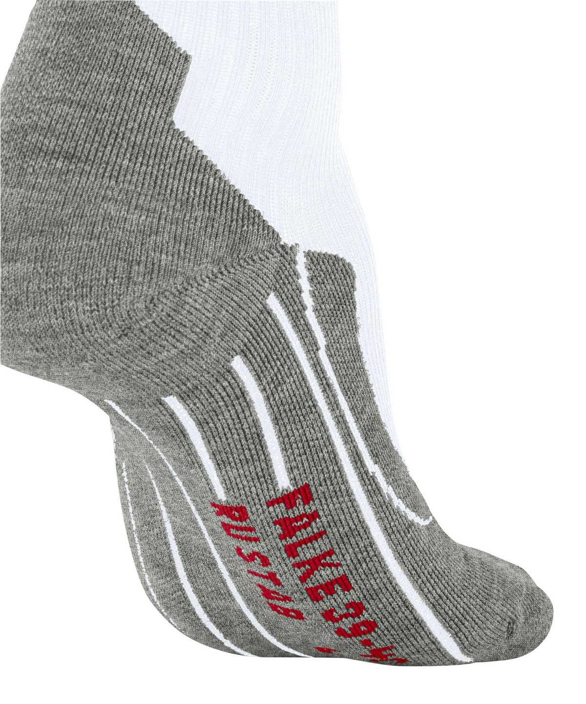 Sports Socks Donna Falke RU Compression Stabilizing Running Socks Bianche | XVTH29103