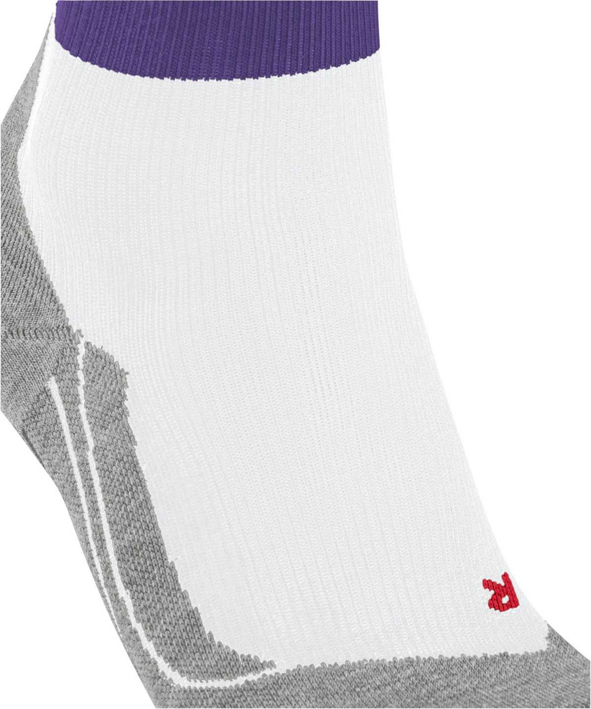 Sports Socks Donna Falke RU Compression Stabilizing Running Socks Bianche | GKHR23089