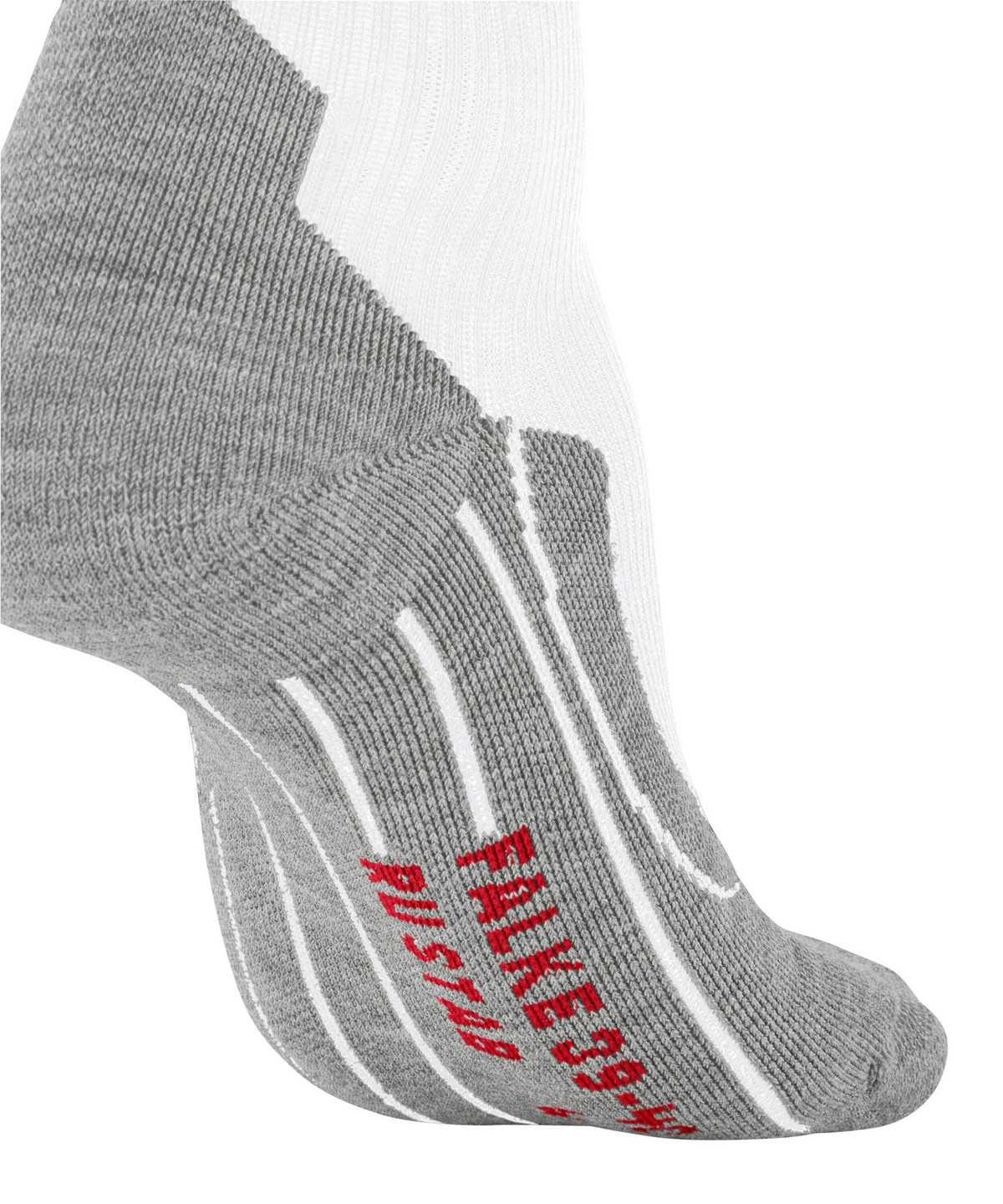 Sports Socks Donna Falke RU Compression Stabilizing Running Socks Bianche | GKHR23089