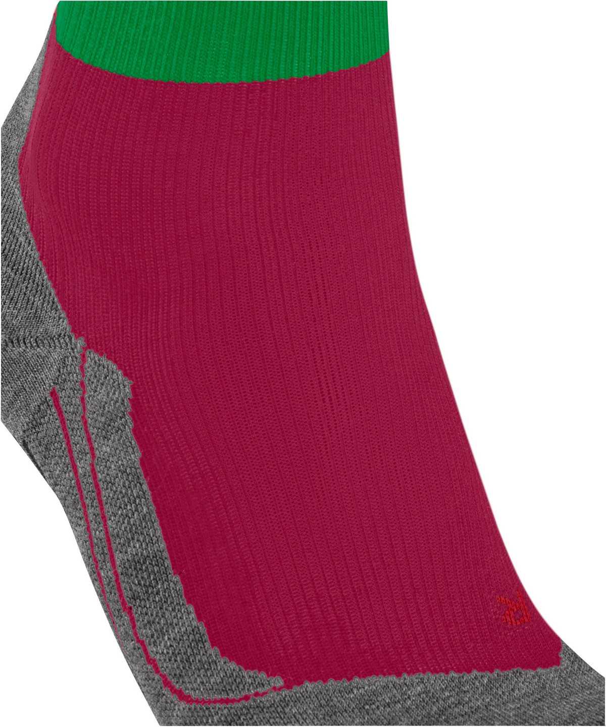 Sports Socks Donna Falke RU Compression Stabilizing Running Socks Rosse | QHYM37905