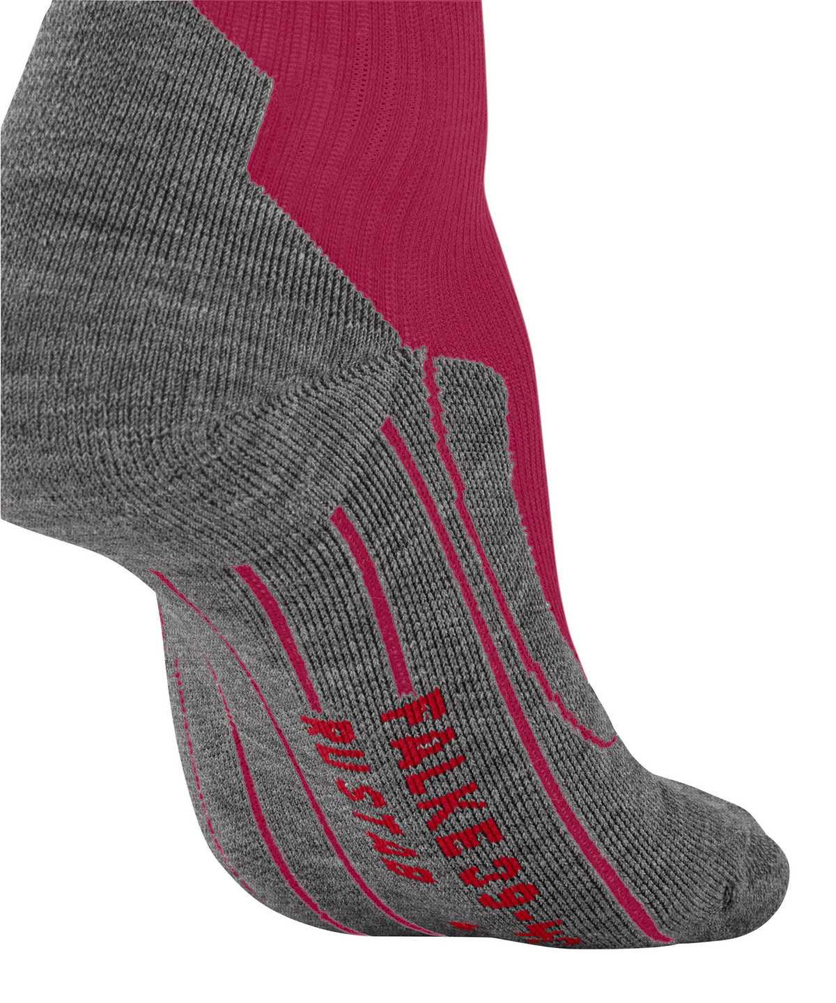 Sports Socks Donna Falke RU Compression Stabilizing Running Socks Rosse | QHYM37905