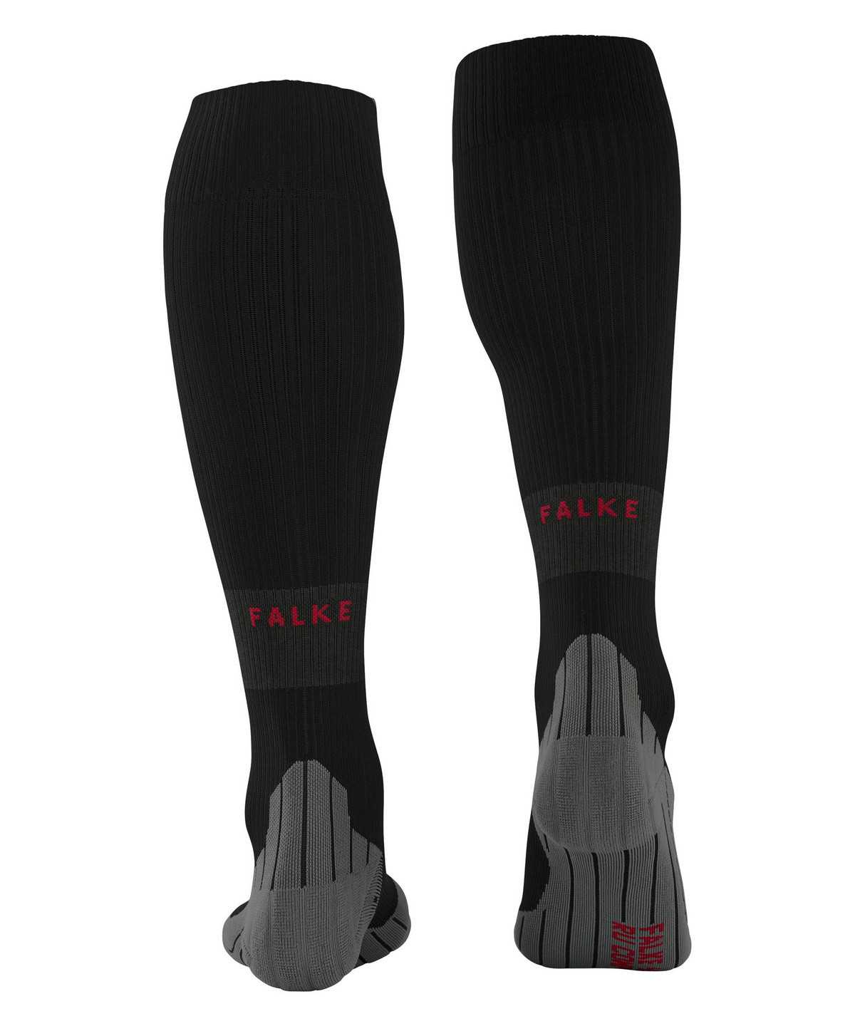 Sports Socks Donna Falke RU Compression Energy Running Knee-high Socks Nere | ZWEX39170