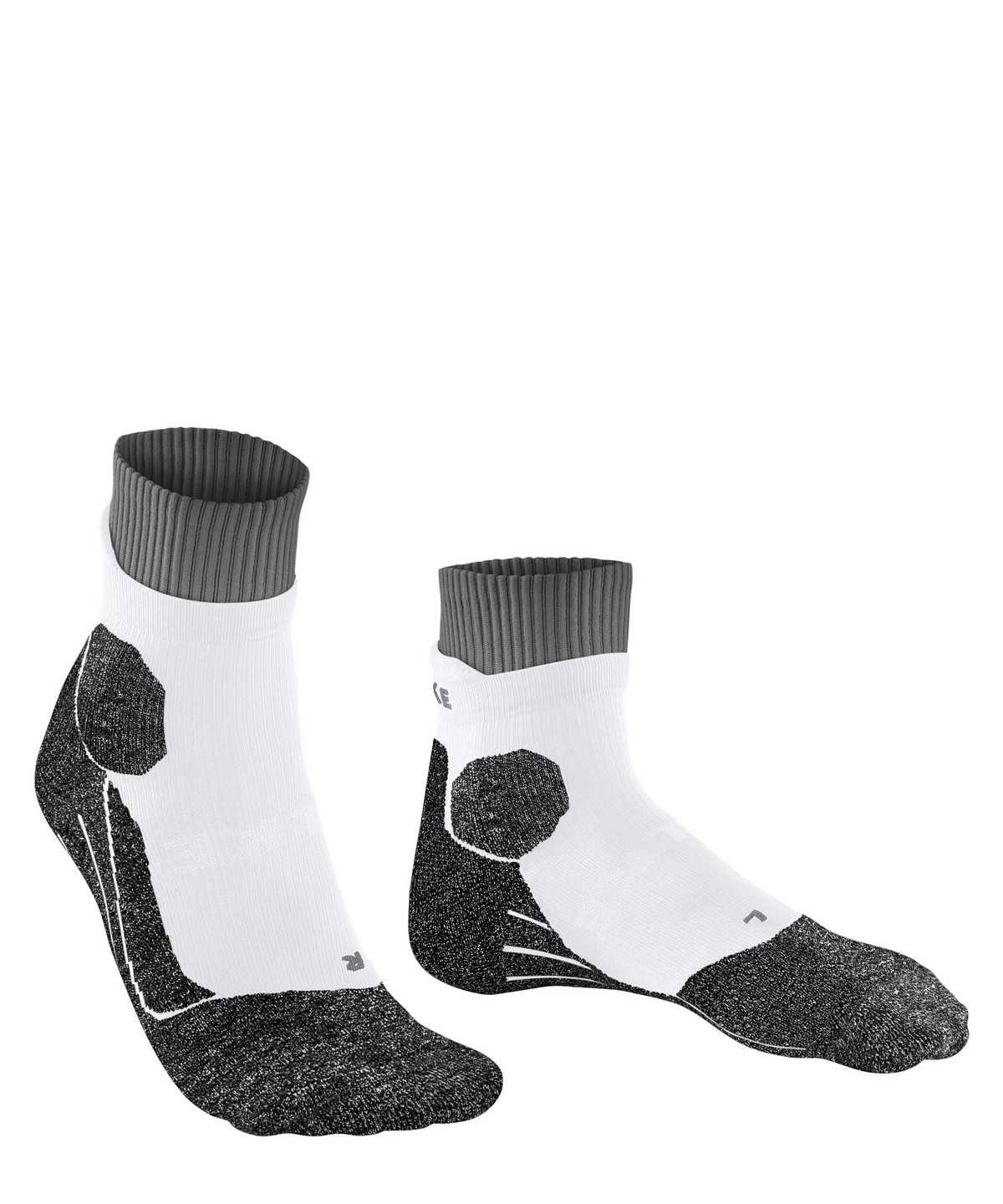 Sports Socks Donna Falke RU Trail Running Socks Bianche | DLEU29017