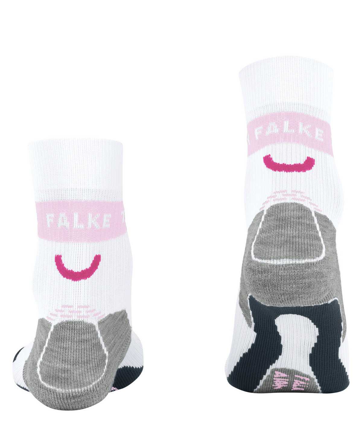 Sports Socks Donna Falke RU True Motion Aion Running Socks Bianche | CKTL62573