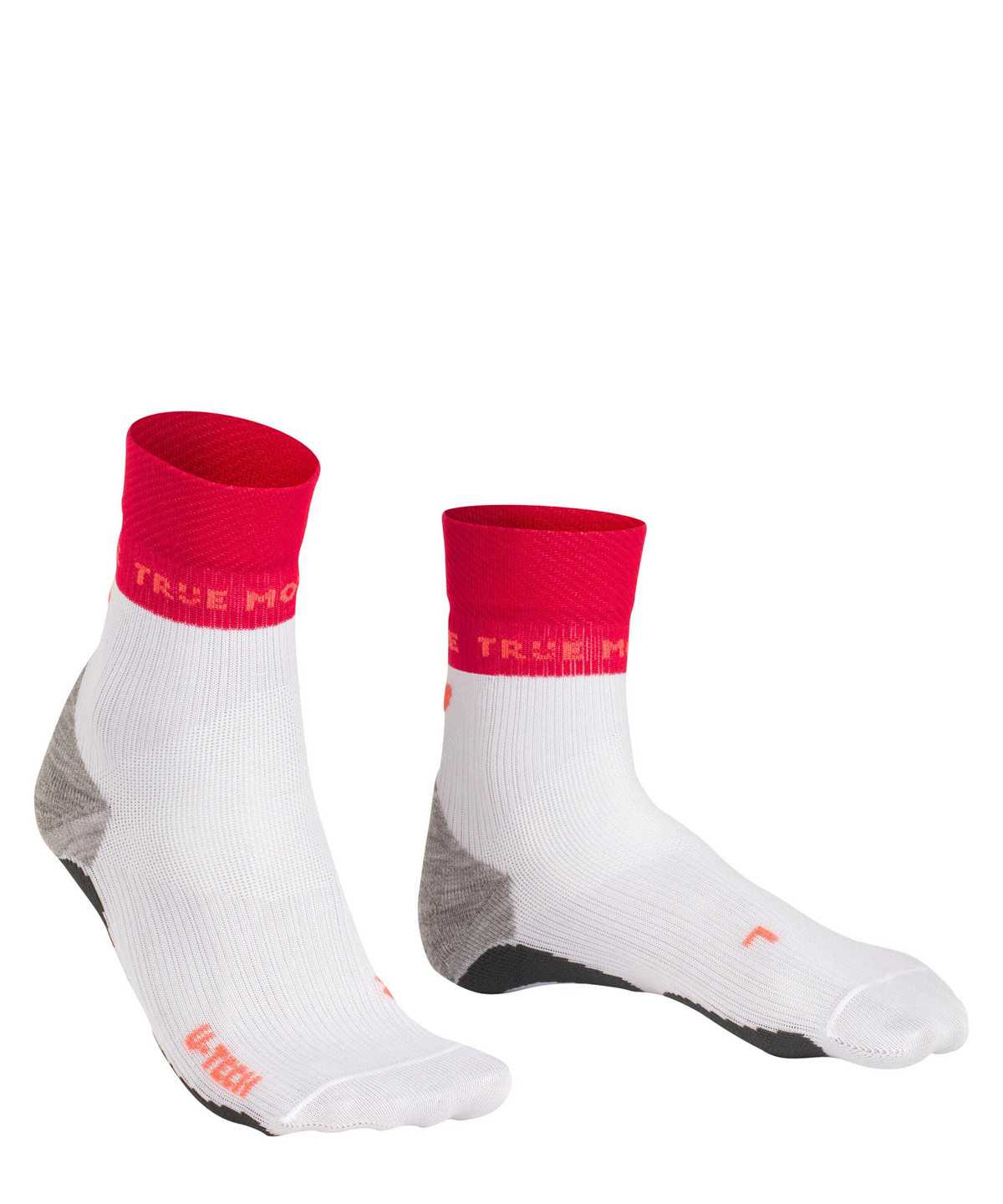 Sports Socks Donna Falke RU True Motion Nevos Running Socks Bianche | AJPZ87264