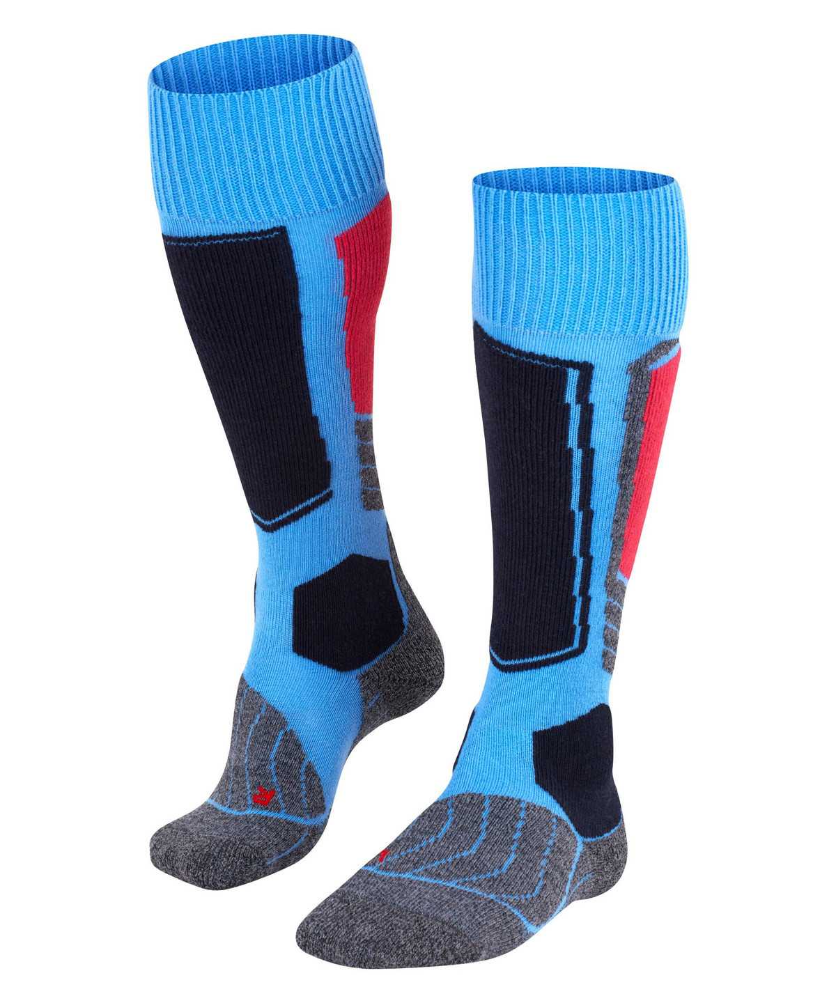 Sports Socks Donna Falke SK1 Comfort Skiing Knee-high Socks Blu | UDQT60871