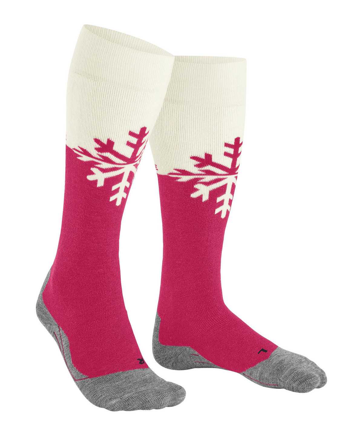 Sports Socks Donna Falke SK2 Intermediate Skiing Knee-high Socks Rosse | SCKD86190