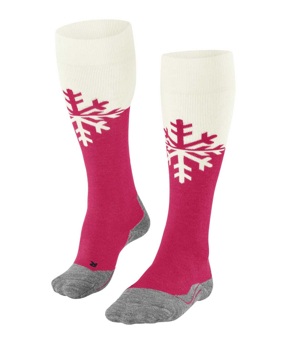 Sports Socks Donna Falke SK2 Intermediate Skiing Knee-high Socks Rosse | SCKD86190