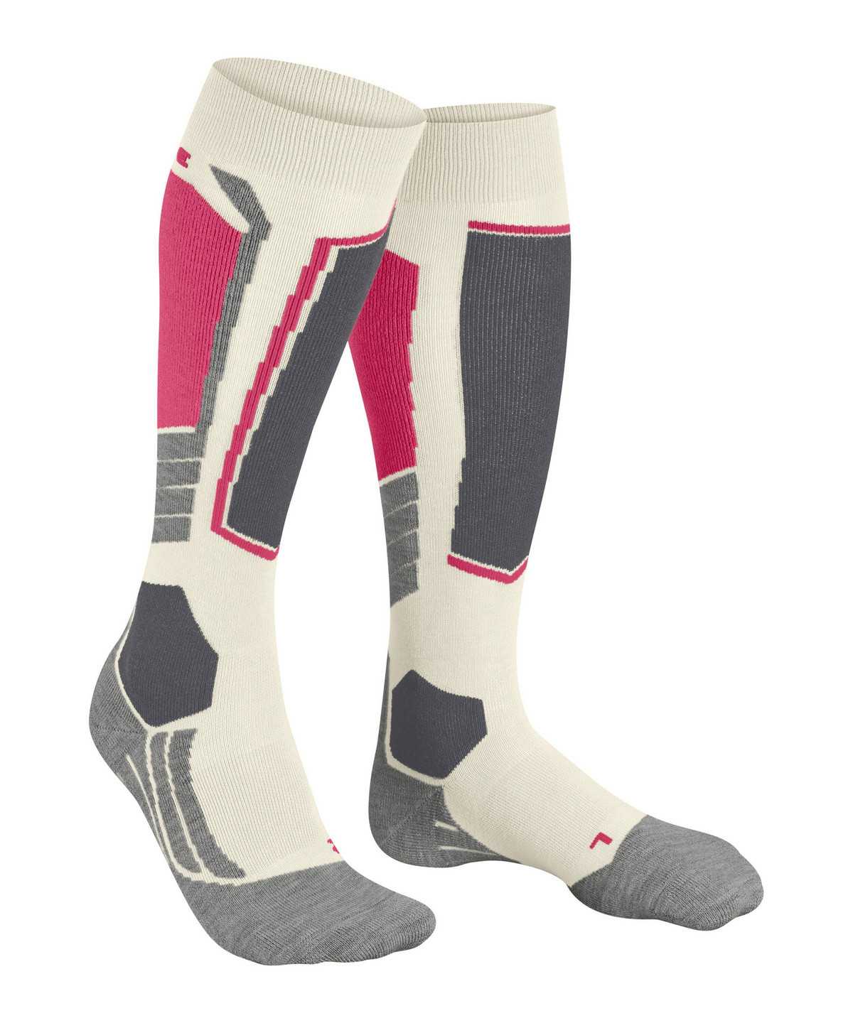 Sports Socks Donna Falke SK2 Intermediate Skiing Knee-high Socks Bianche | GEWM30256