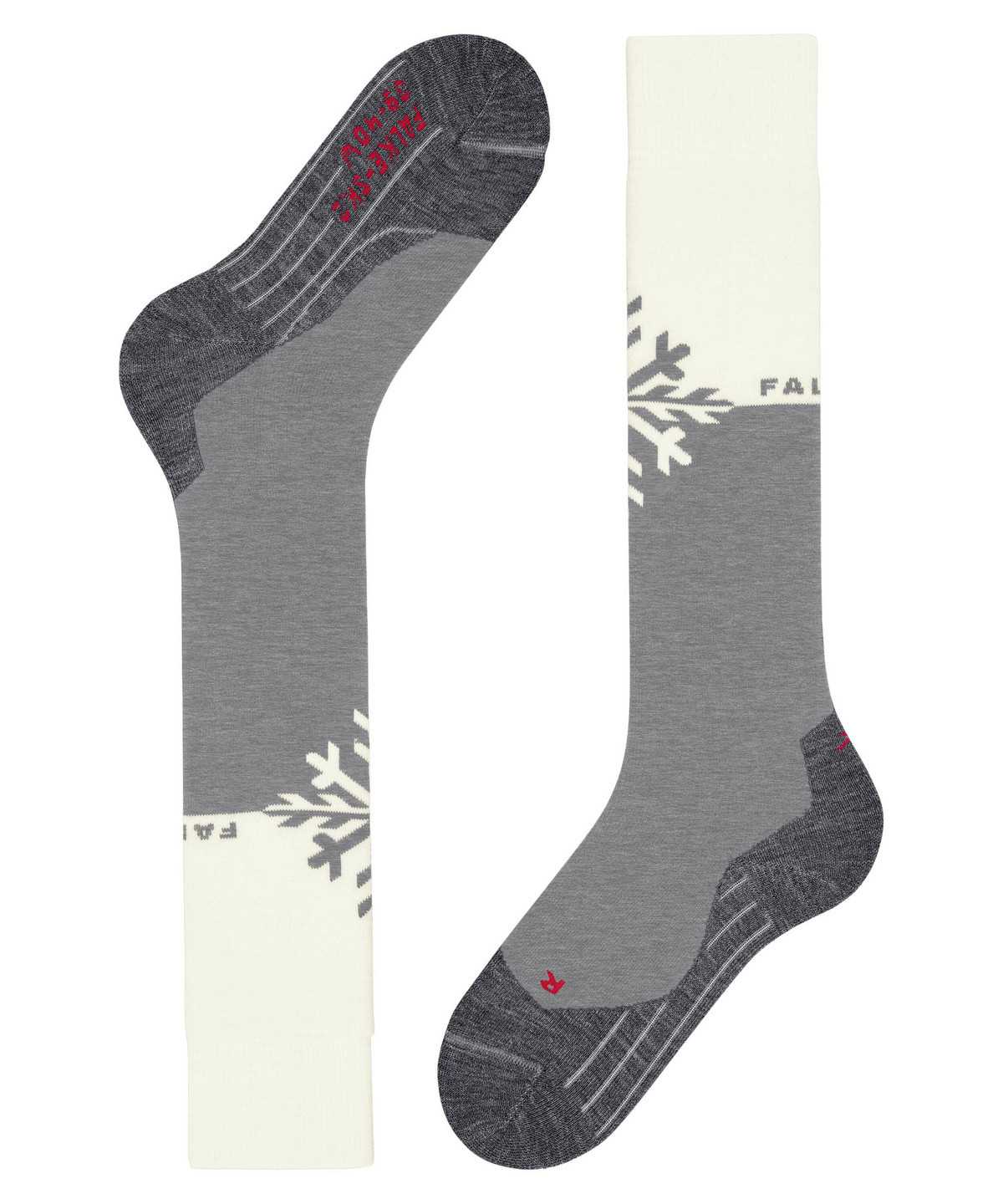 Sports Socks Donna Falke SK2 Intermediate Skiing Knee-high Socks Grigie | WCRY89215