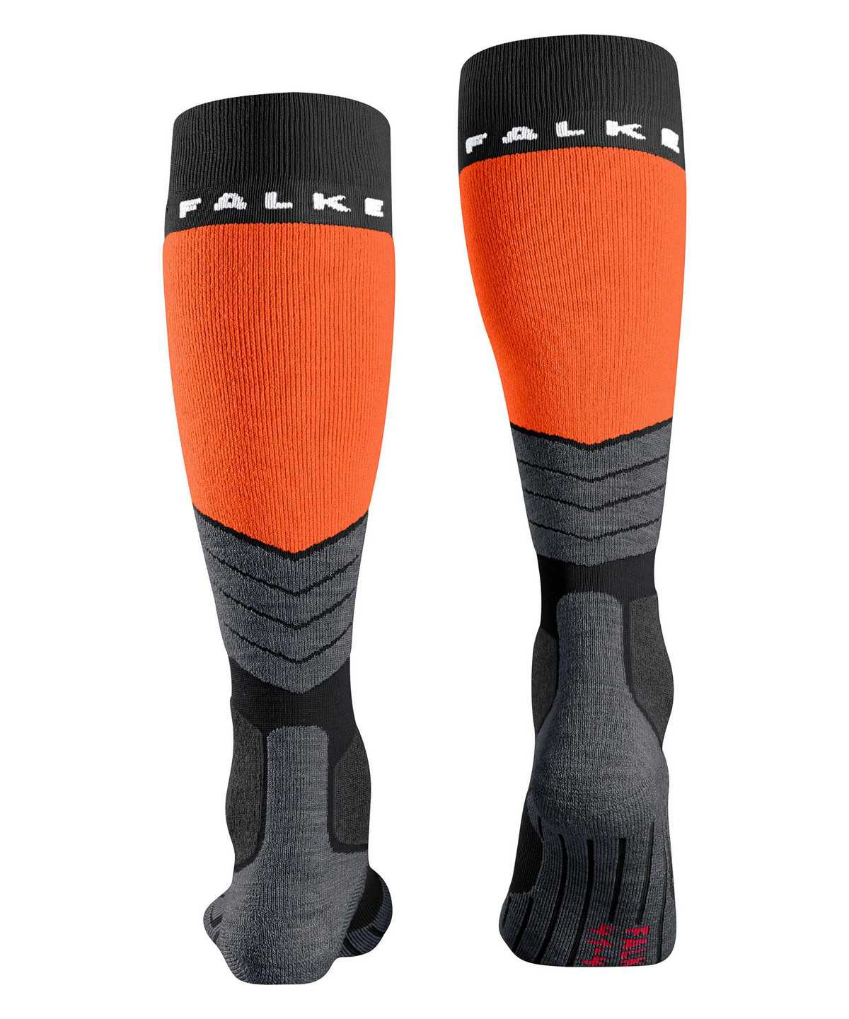 Sports Socks Donna Falke SK2 Intermediate Skiing Knee-high Socks Nere | TUBY40719