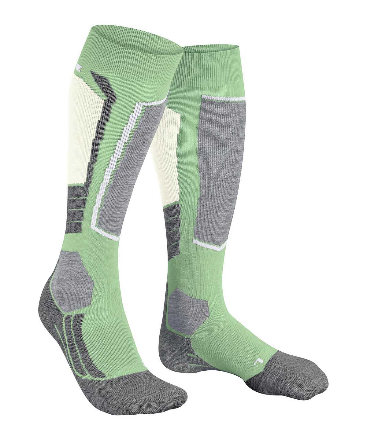 Sports Socks Donna Falke SK2 Intermediate Skiing Knee-high Socks Verdi | TQYX81074