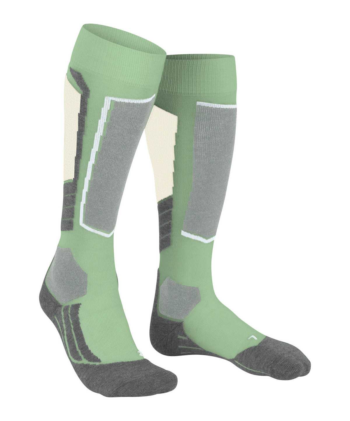 Sports Socks Donna Falke SK2 Intermediate Wool Skiing Knee-high Socks Verdi | CHNT21540