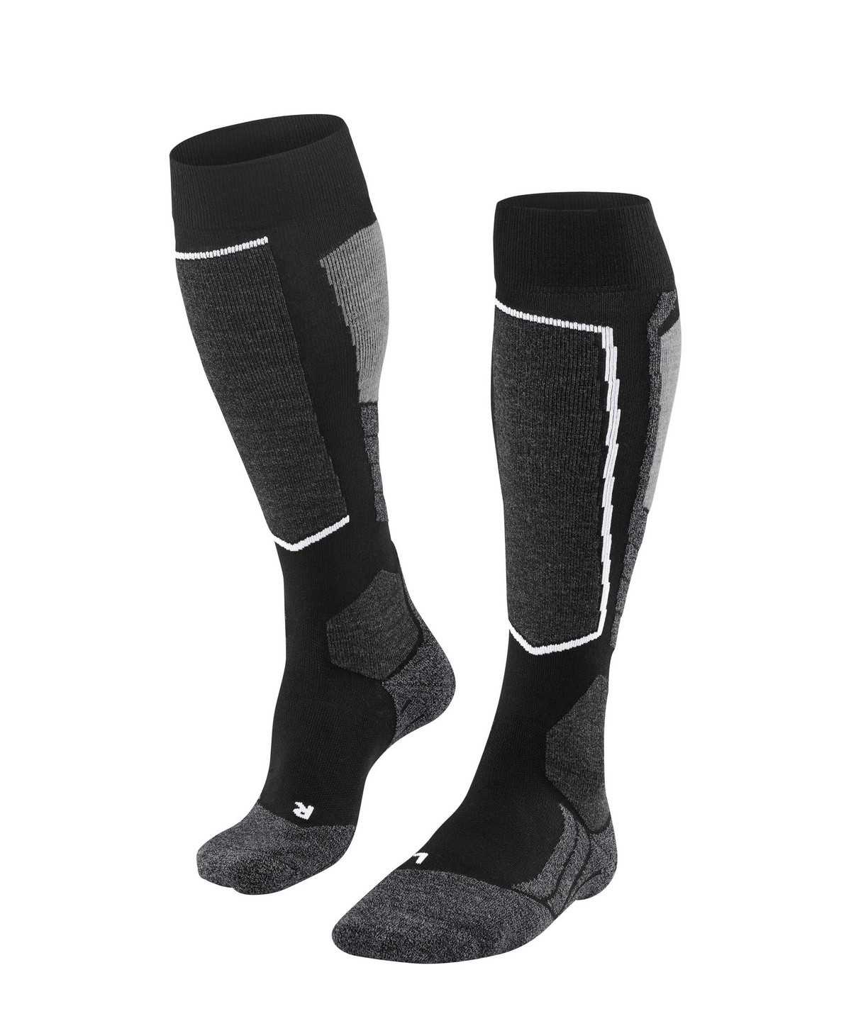 Sports Socks Donna Falke SK2 Intermediate Vegan Skiing Knee-high Socks Nere | GPTJ96185