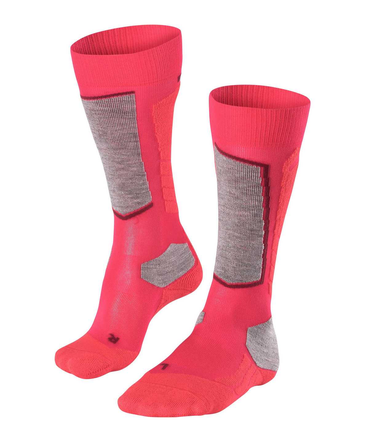 Sports Socks Donna Falke SK2 Intermediate Vegan Skiing Knee-high Socks Rosse | GBMY38054