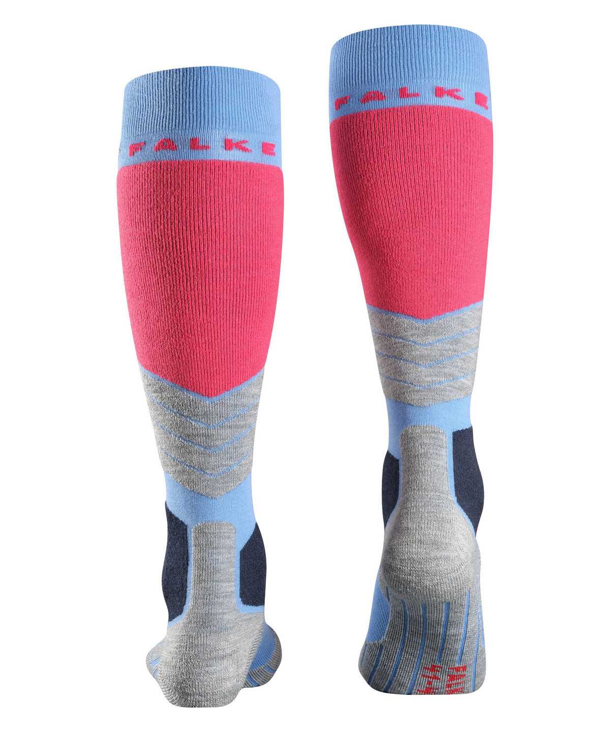 Sports Socks Donna Falke SK2 Intermediate Skiing Knee-high Socks Blu | WHUV05782