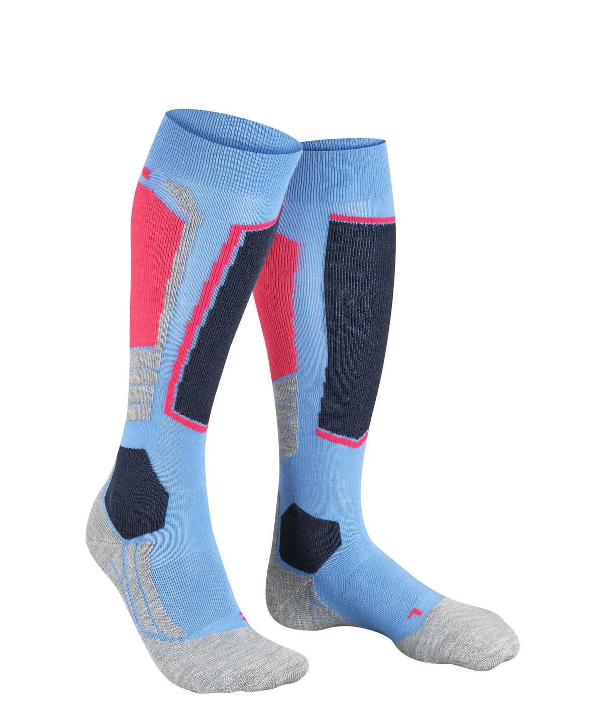 Sports Socks Donna Falke SK2 Intermediate Skiing Knee-high Socks Blu | WHUV05782