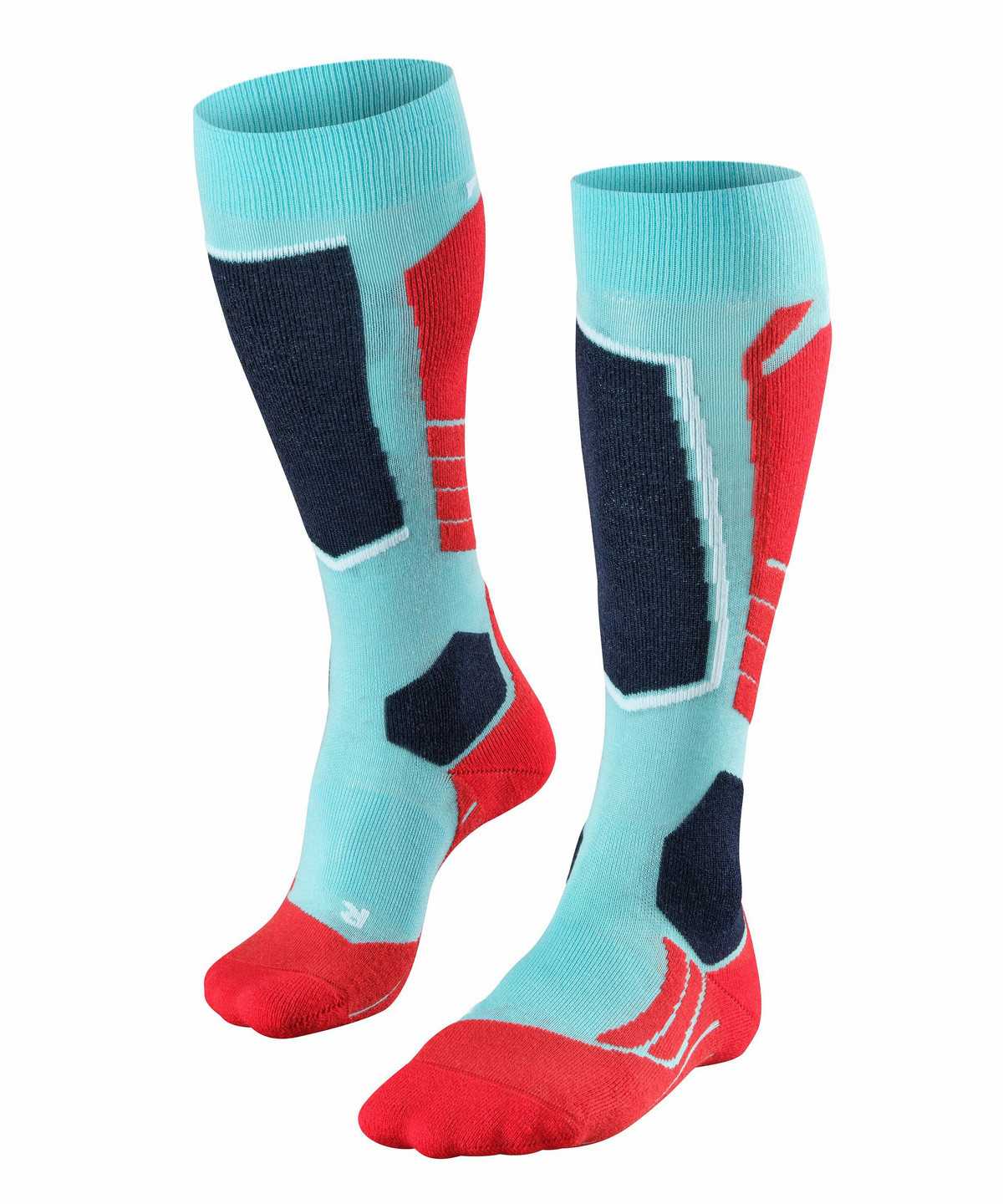 Sports Socks Donna Falke SK2 Intermediate Skiing Knee-high Socks Blu | BNPS40839