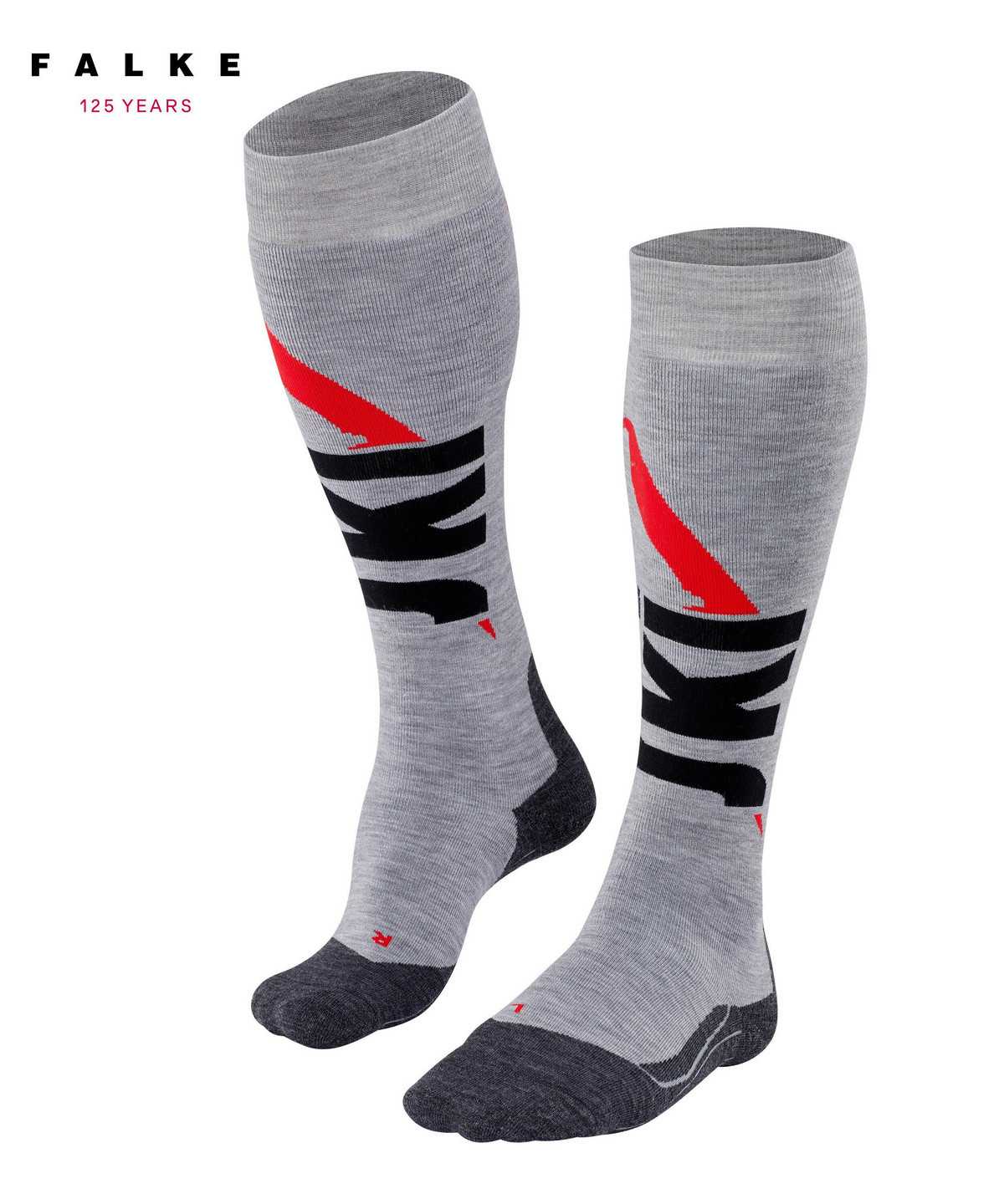 Sports Socks Donna Falke SK4 125 Years Skiing Knee-high Socks Grigie | QSAG63594