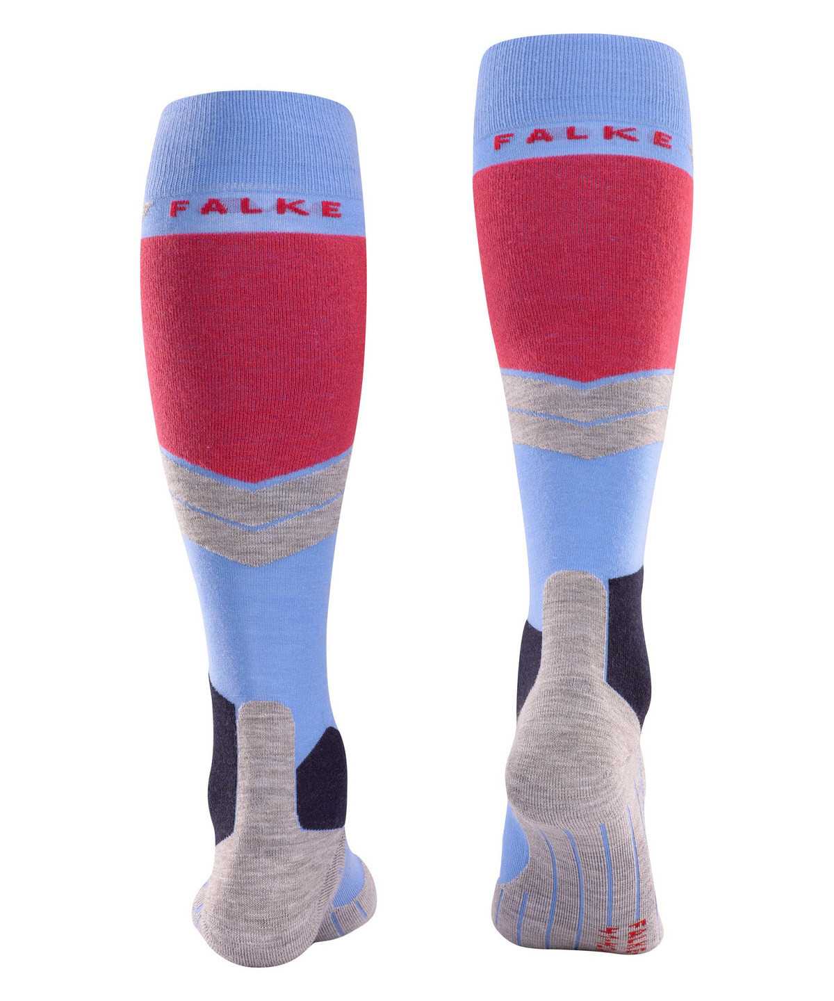 Sports Socks Donna Falke SK4 Advanced Skiing Knee-high Socks Blu | YCKA65482