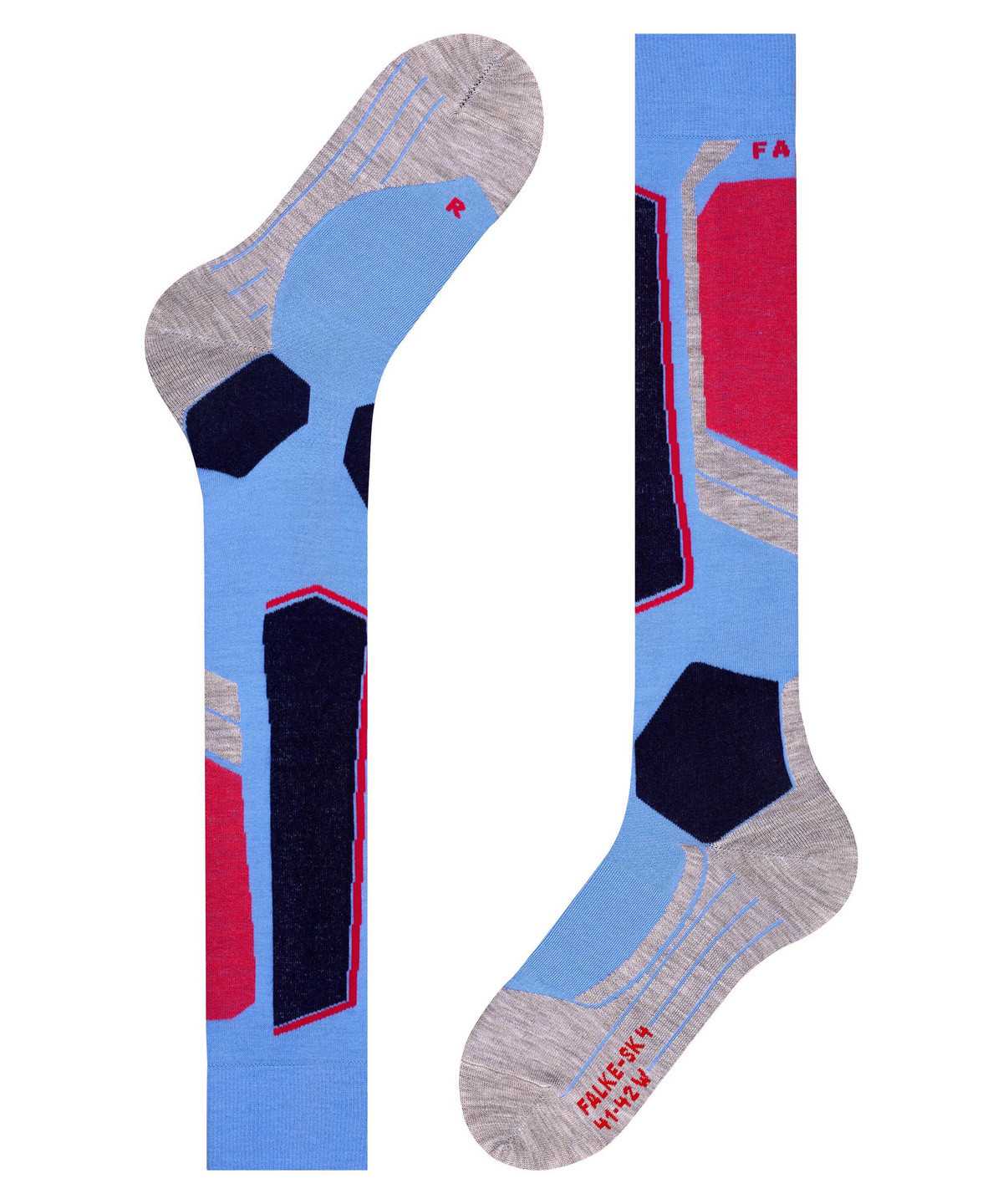 Sports Socks Donna Falke SK4 Advanced Skiing Knee-high Socks Blu | YCKA65482