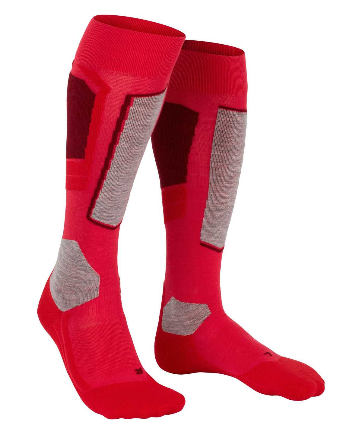 Sports Socks Donna Falke SK4 Advanced Skiing Knee-high Socks Rosse | TWPO53902