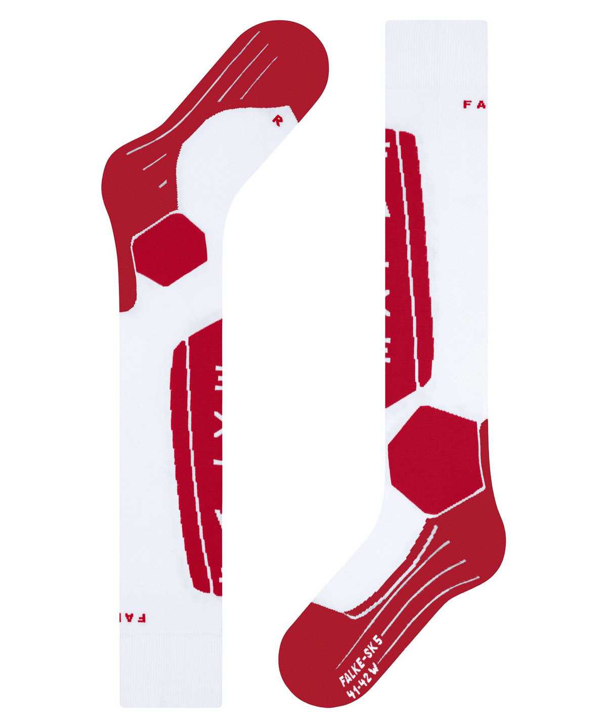 Sports Socks Donna Falke SK5 Expert Skiing Knee-high Socks Bianche | DNUO94082