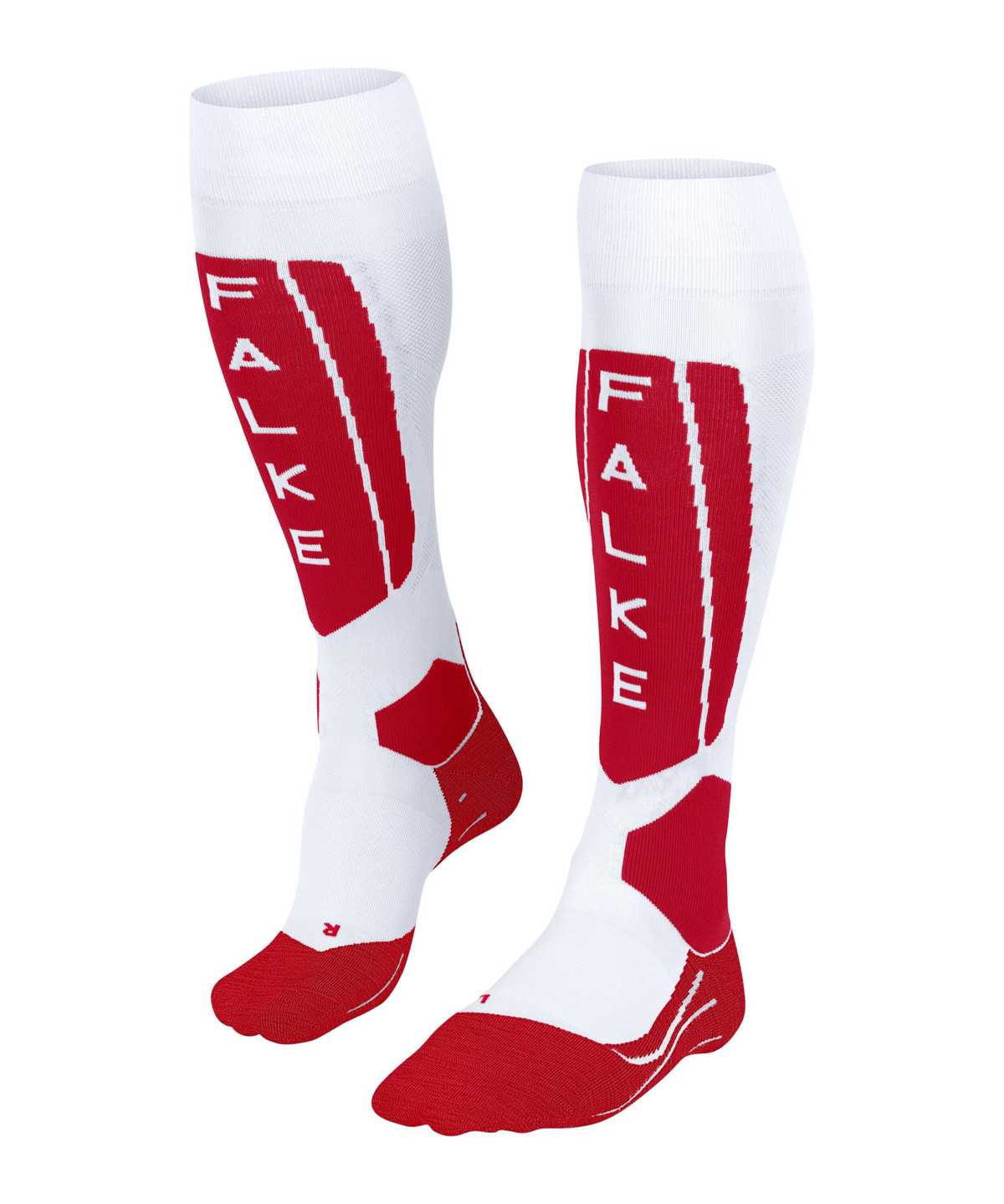 Sports Socks Donna Falke SK5 Expert Skiing Knee-high Socks Bianche | DNUO94082