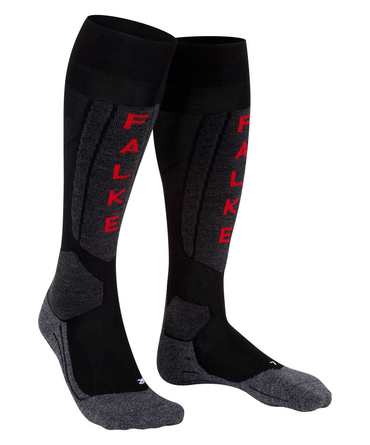 Sports Socks Donna Falke SK5 Expert Skiing Knee-high Socks Nere | BALV52967