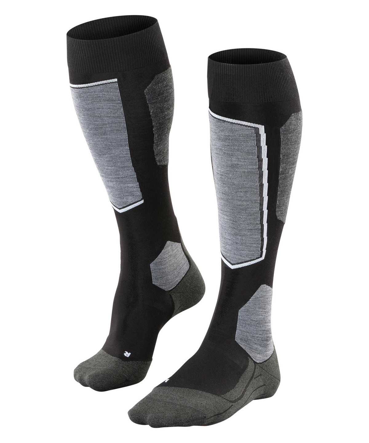 Sports Socks Donna Falke SK6 Pro Skiing Knee-high Socks Nere | NYXA28690