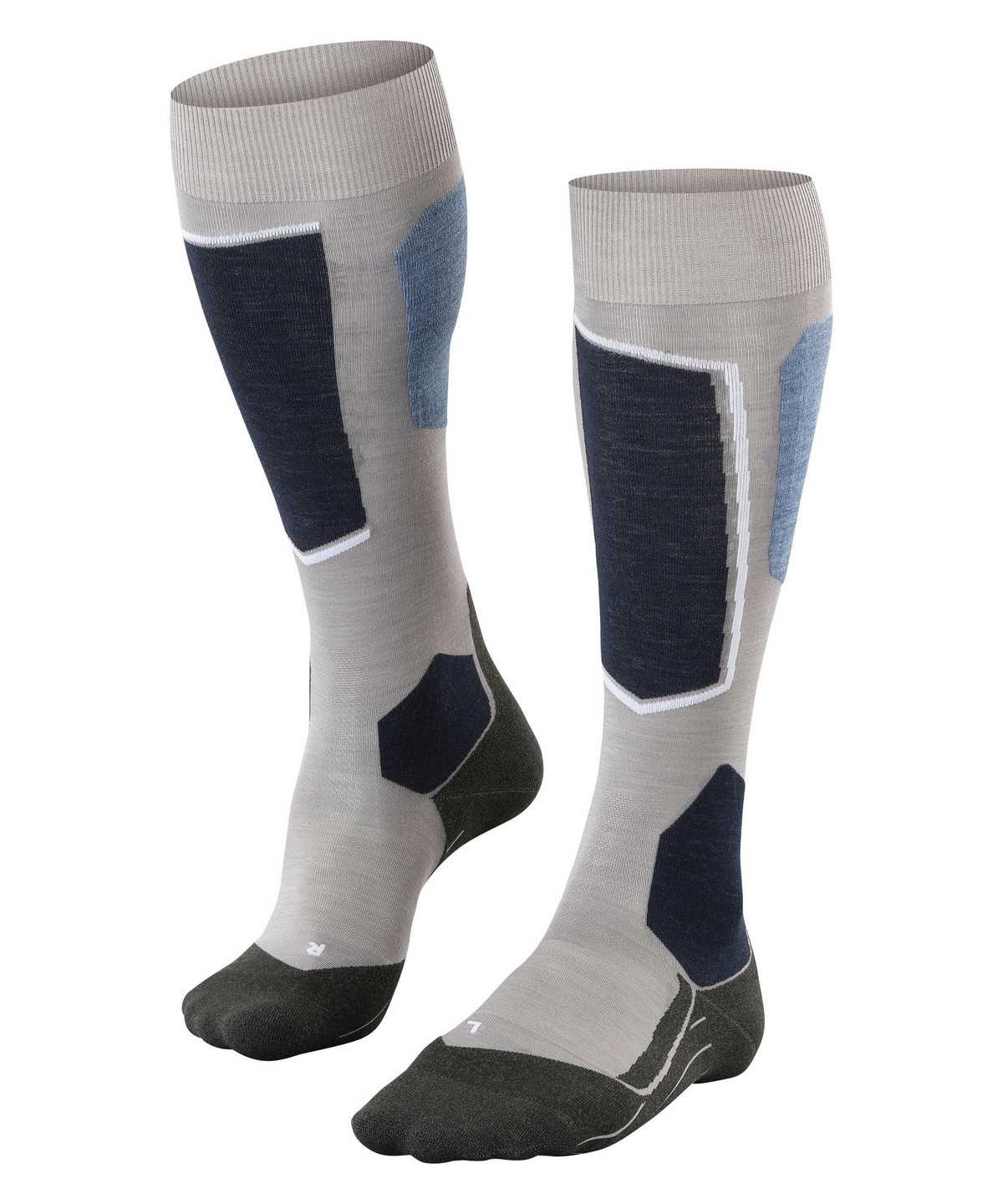 Sports Socks Donna Falke SK6 Pro Skiing Knee-high Socks Grigie | FGIH19735