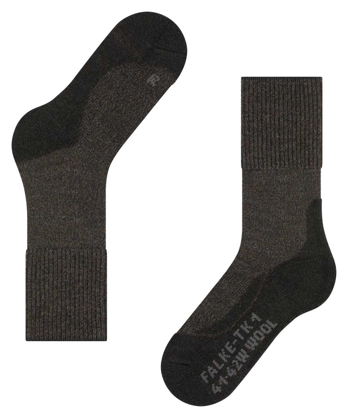 Sports Socks Donna Falke TK1 Adventure Wool Trekking Socks Grigie | WSTU95802