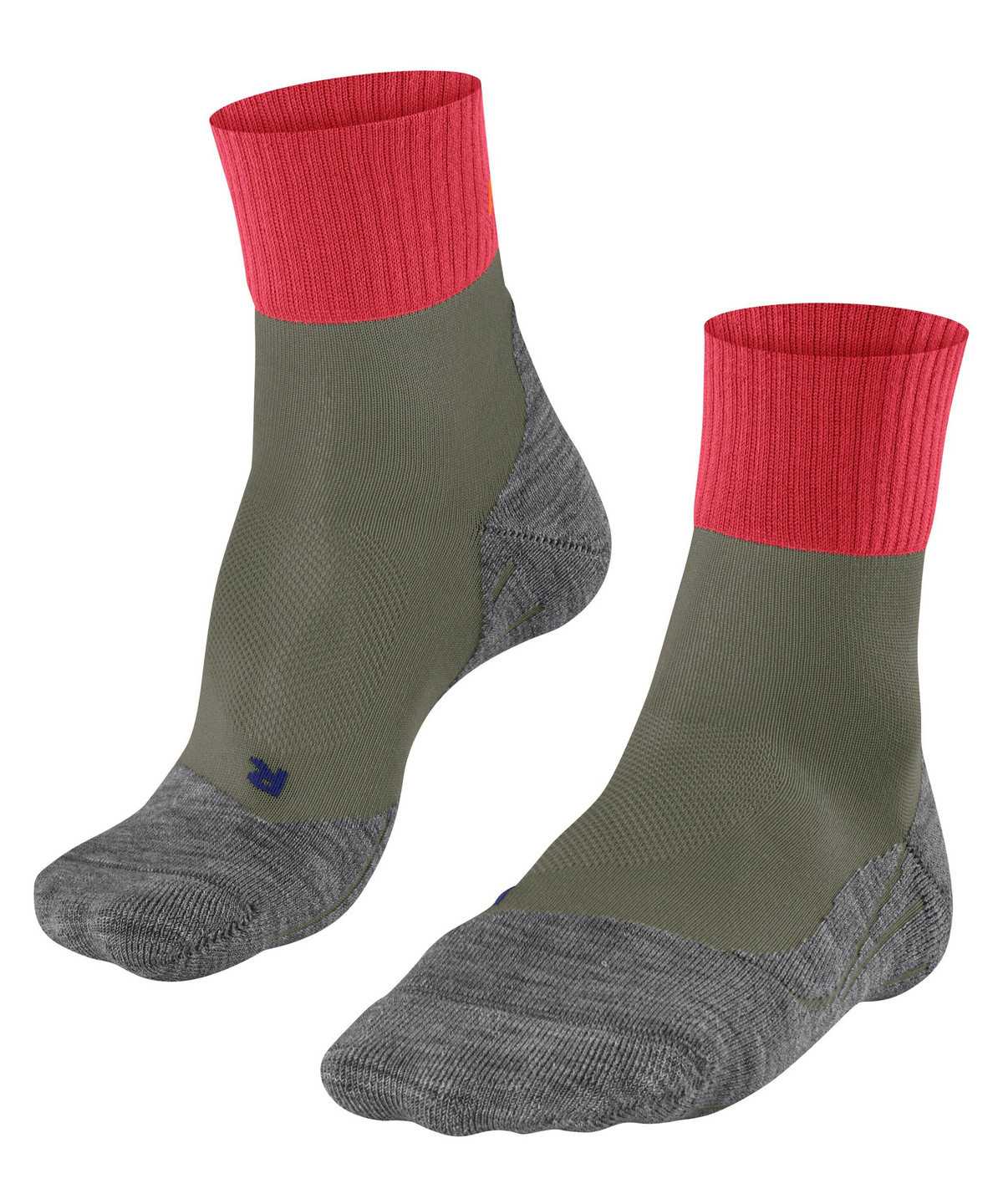 Sports Socks Donna Falke TK2 Explore Cool Short Trekking Short sock Verdi | WOTD32146