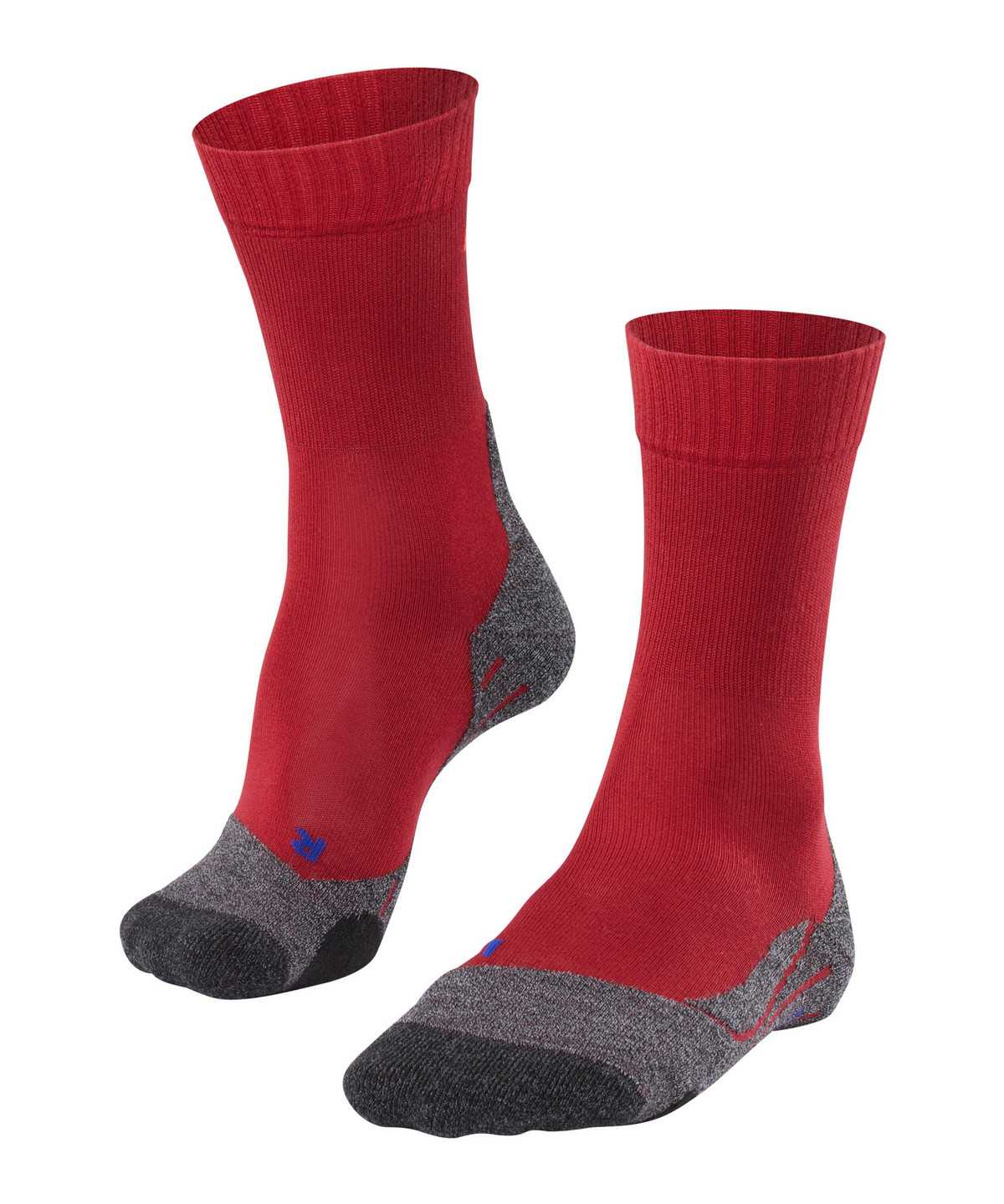 Sports Socks Donna Falke TK2 Explore Cool Trekking Socks Rosse | UCLB34215