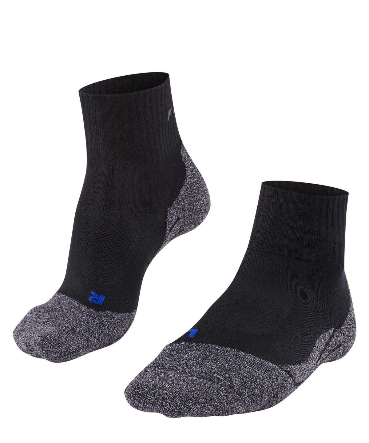 Sports Socks Donna Falke TK2 Explore Cool Short Trekking Short sock Nere | MDGJ12659