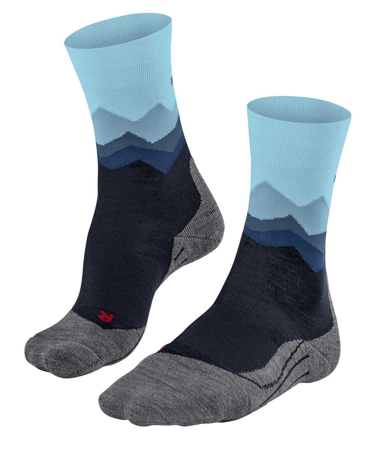 Sports Socks Donna Falke TK2 Explore Trekking Socks Blu | QSBX13527