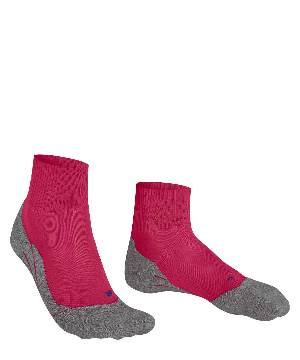 Sports Socks Donna Falke TK5 Wander Cool Short Trekking Short sock Rosse | MKWX63804