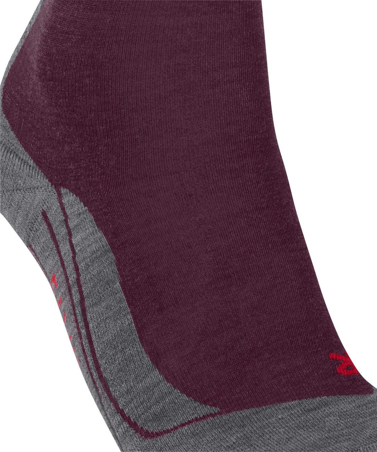 Sports Socks Donna Falke TK5 Wander Trekking Socks Rosse | HFRS47683