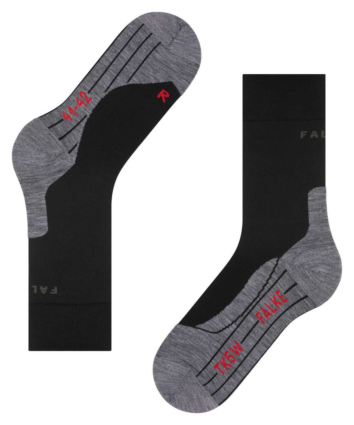 Sports Socks Donna Falke TK5 Wander Trekking Socks Nere | UWYK42186