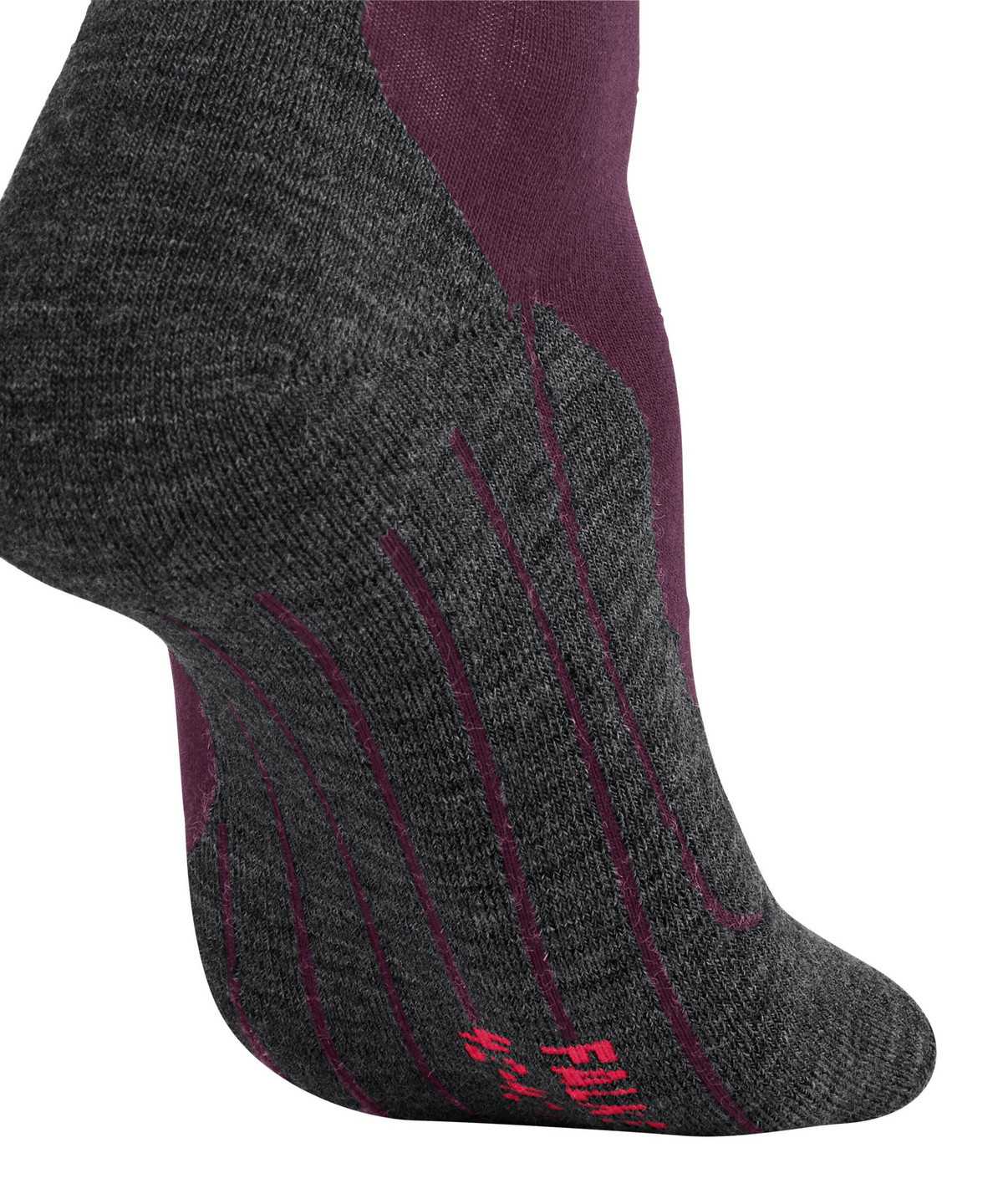 Sports Socks Donna Falke TK5 Wander Wool Short Trekking Short sock Rosse | BMRH82546