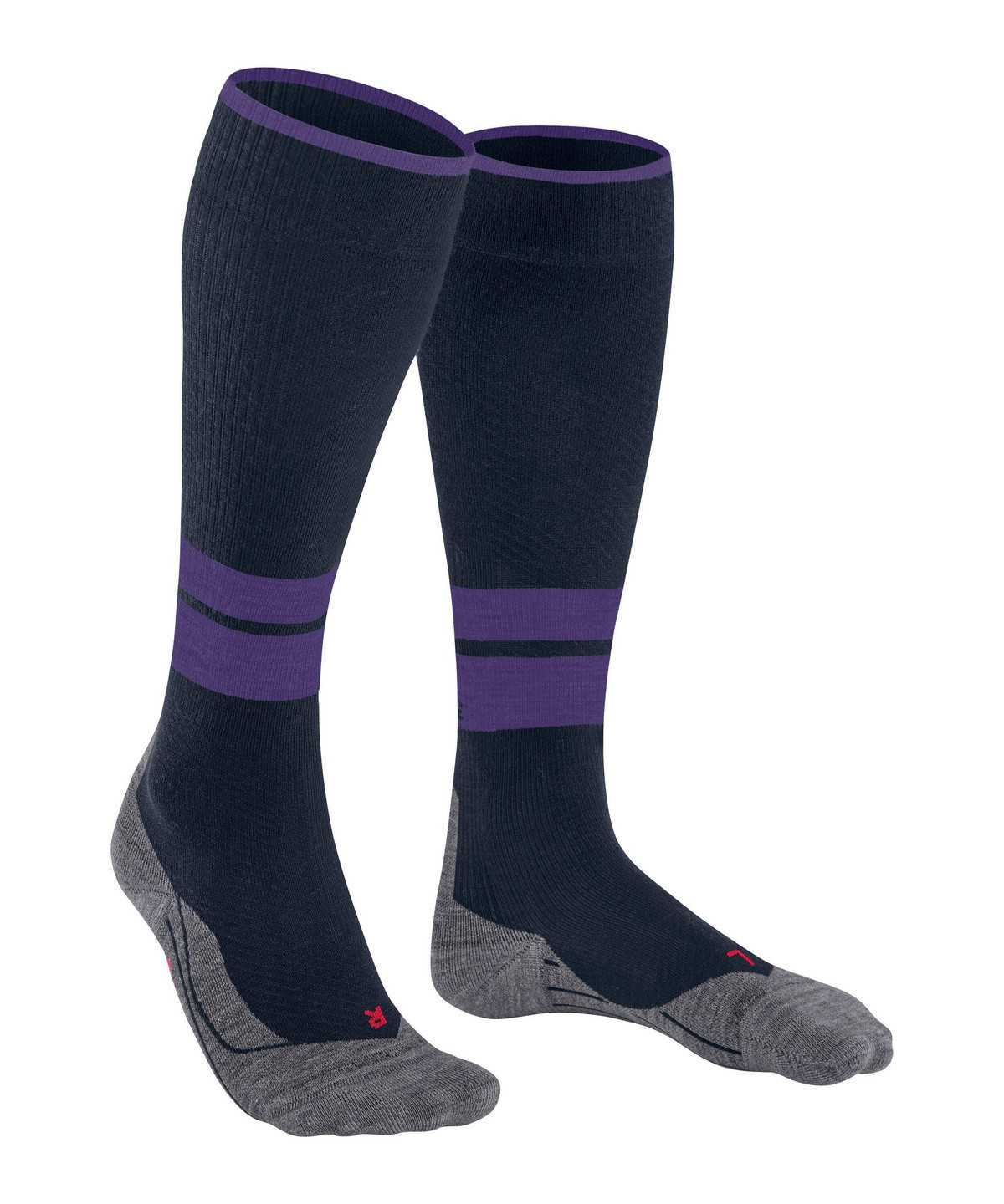 Sports Socks Donna Falke TK Compression Energy Trekking Knee-high Socks Blu | NTGD74583