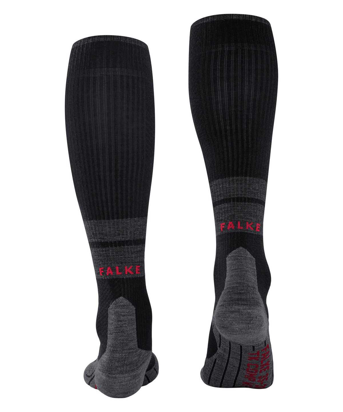 Sports Socks Donna Falke TK Compression Energy Trekking Knee-high Socks Nere | CVEZ29673